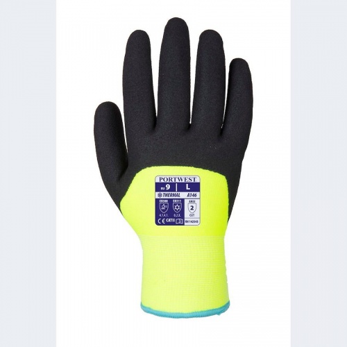 Portwest A146 Arctic Winter Glove -Flexible Sandy Nitrile